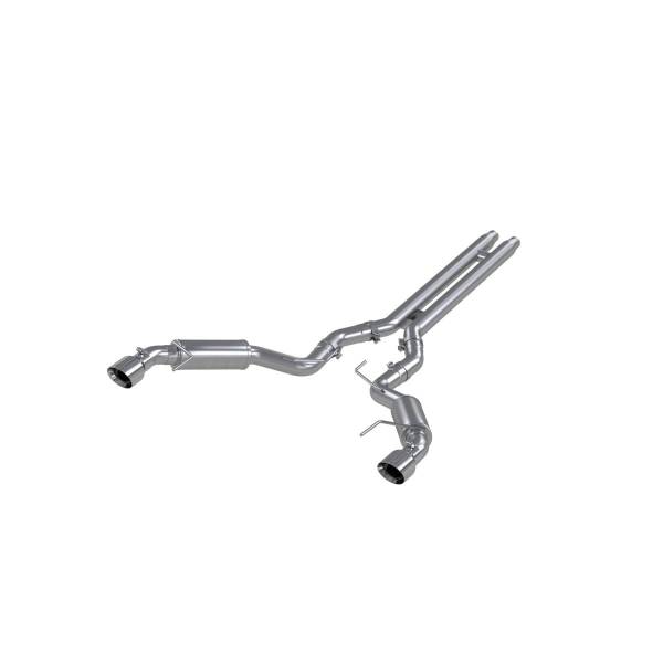 MBRP Exhaust - MBRP Exhaust 3in. Cat-BackDual Split Rear ExitRace VersionAL - S7278AL