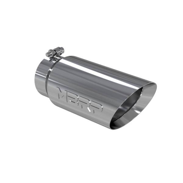 MBRP Exhaust - MBRP Exhaust Tip5in. O.D. Dual Wall Angled 4in. inlet 12in. lengthT304. - T5053