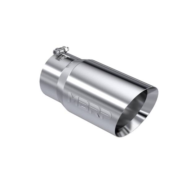 MBRP Exhaust - MBRP Exhaust Tip 6in. O.D. Dual Wall Angled 5in. inlet 12in. lengthT304. - T5074