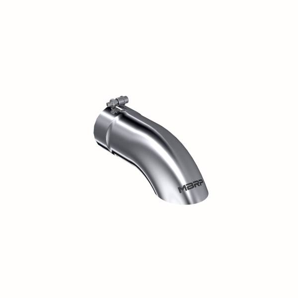 MBRP Exhaust - MBRP Exhaust Tip4in. O.D. Turn Down 4in. inlet 12in. lengthT304. - T5081