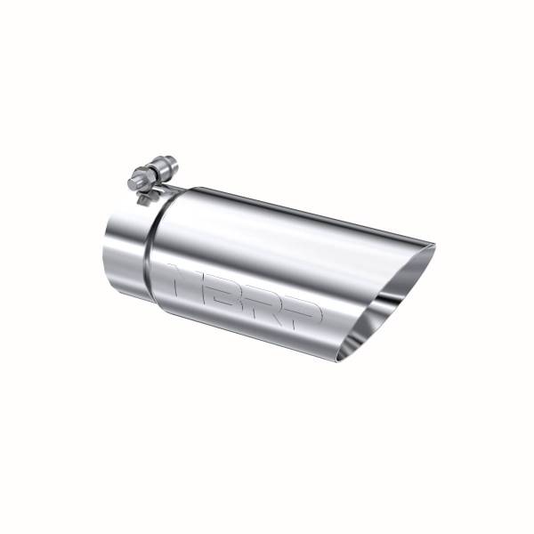 MBRP Exhaust - MBRP Exhaust Tip3in. O.D. Dual Wall Angled 4in. inlet 10in. lengthT304. - T5110