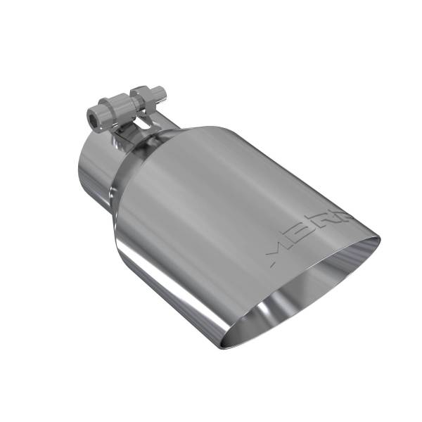 MBRP Exhaust - MBRP Exhaust Tip4in. O.D.Dual Wall Angled2in. inlet8in. lengthT304. - T5123