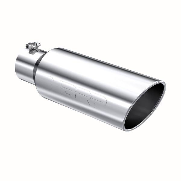 MBRP Exhaust - MBRP Exhaust Tip6in. O.D.Rolled end4in. inlet 18in. in lengthT304. - T5130