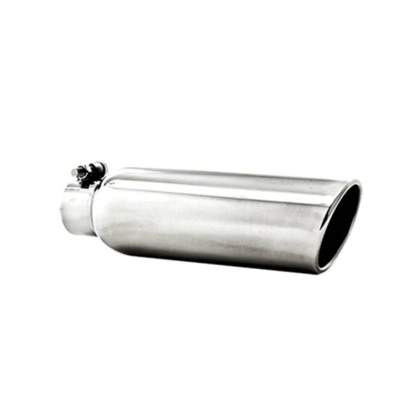 MBRP Exhaust - MBRP Exhaust 3.5in. OD2.25in. inlet12in. in lengthAngled Cut Rolled EndT304. - T5147