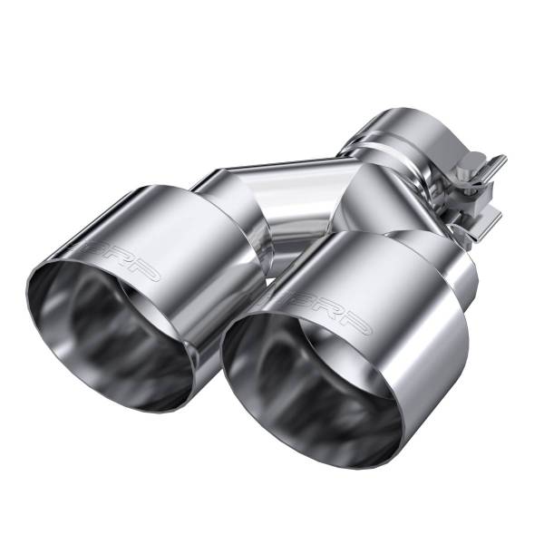 MBRP Exhaust - MBRP Exhaust 2.5" Inlet4.0" OD Dual OutT304 Stainless Steel. - T5177