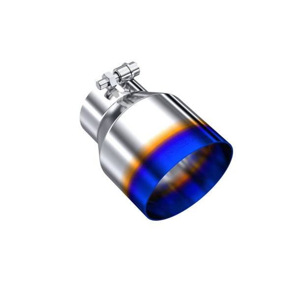 MBRP Exhaust - MBRP Exhaust 3" Inlet Exhaust Tip. T304 Stainless Steel, Burnt End - T5180BE