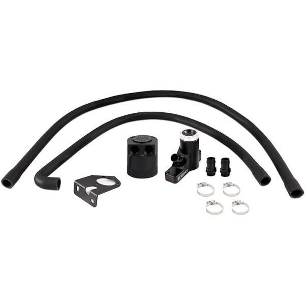 Mishimoto - Mishimoto Ford 6.4L Powerstroke Baffled Oil Catch Can Kit, 2008-2010 - MMBCC-F2D-08BE