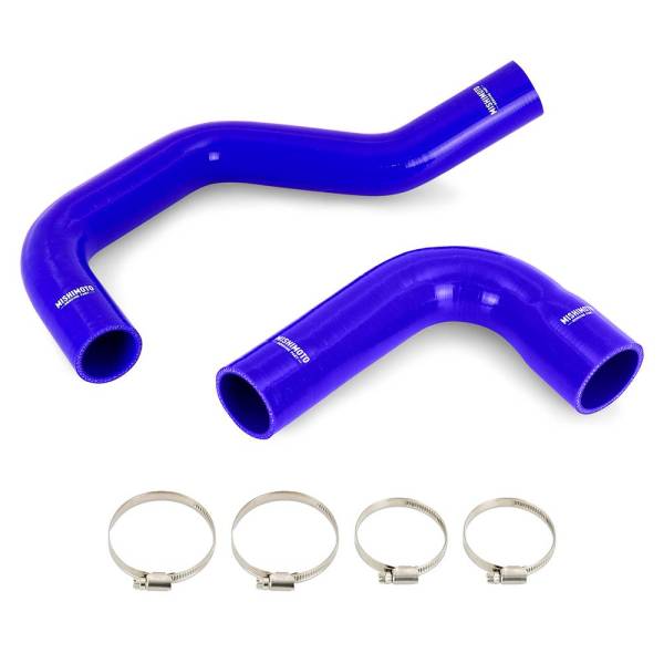 Mishimoto - Mishimoto Silicone Radiator Hose Kit, fits Dodge 5.9L Cummins 1991-1993, Blue - MMHOSE-RAM-91BL