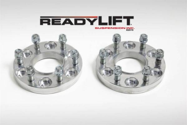 ReadyLift - ReadyLift Wheel Spacer .875 in. w/Studs w/Factory Holes Pair - Oct-85