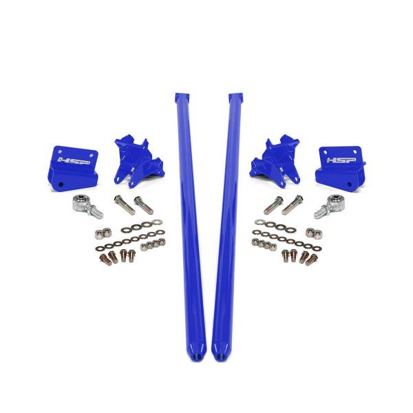 HSP Diesel - HSP Diesel 2001-2010 Chevrolet / GMC 70 inch Bolt On Traction Bars 3.5 inch Axle Diameter Illusion Blueberry - 035-2-HSP-CB