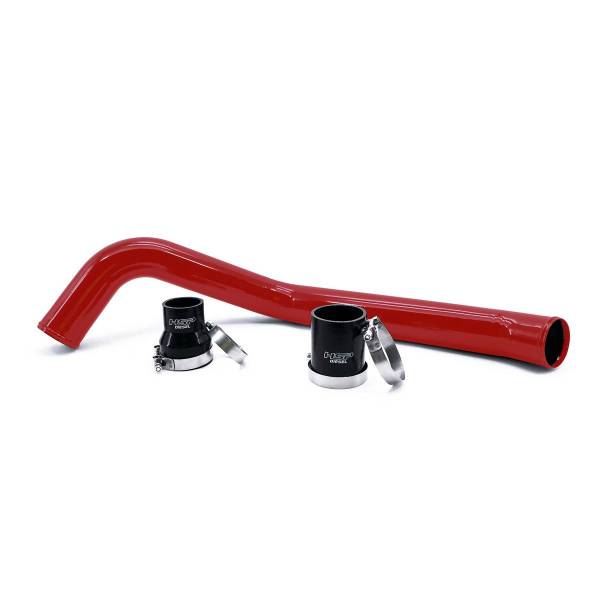 HSP Diesel - HSP Diesel 2001-2010 Chevrolet / GMC Hot Side Intercooler Tube Flag Red - 000-HSP-BR