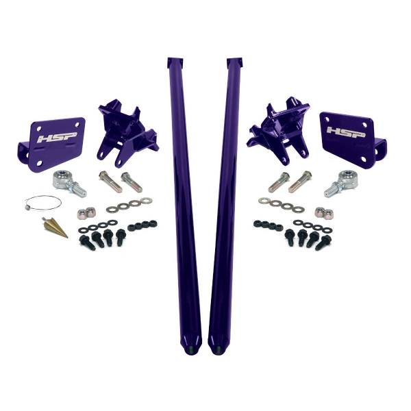 HSP Diesel - HSP Diesel HSP Traction Bars For 2017.5-2022 Ford Powerstroke 6.7 Liter F350 SRW Crew Cab Long Bed-Illusion Purple - P-435-4-4-HSP-CP