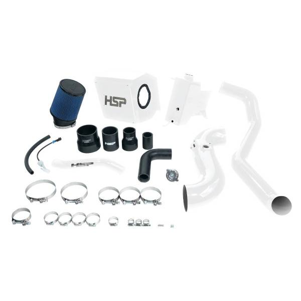HSP Diesel - HSP Diesel HSP Deluxe No Bridge/Cold Side Bundle Kit For 2013-2014 Silverado/Sierra 2500/3500-Polar White - D-594-2-HSP-W