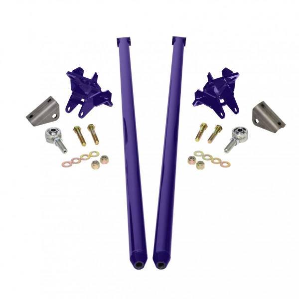 HSP Diesel - HSP Diesel 80 Inch Universal Traction Bars For Inline Leafspring 3.5 Inch Axle-Illusion Purple - HSP-U-035-2-4-HSP-CP