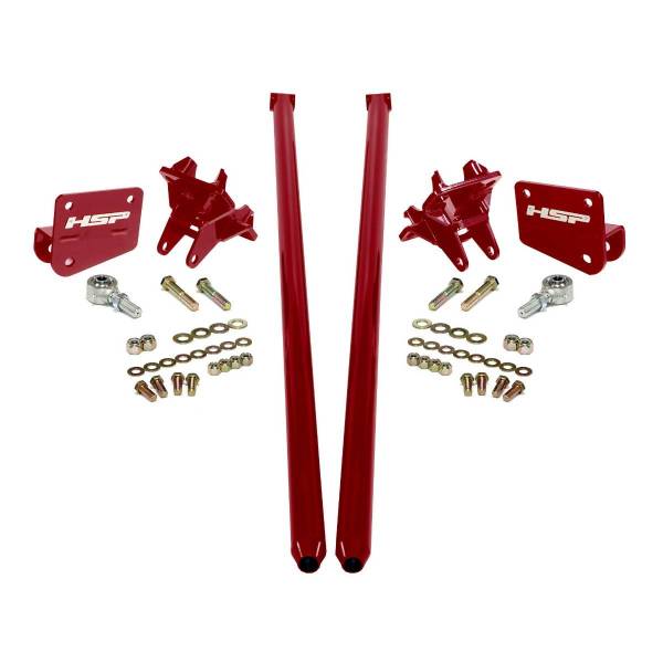 HSP Diesel - HSP Diesel Traction Bars For 2011-2017 Ford Powerstroke 6.7L F250 F350 SRW (CCLB)-Illusion Cherry - HSP-P-435-1-4-HSP-CR