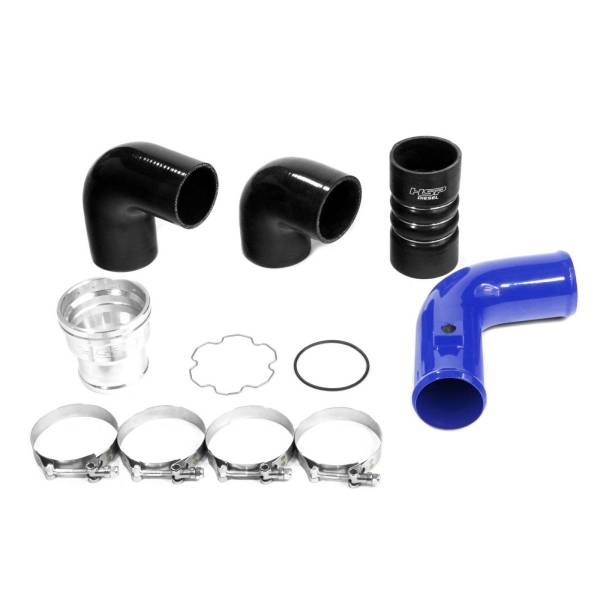 HSP Diesel - HSP Diesel Replacement Cold Side Tube For 2011-2022 Ford Powerstroke F250/350 6.7L-Illusion Blueberry - HSP-P-405-HSP-CB