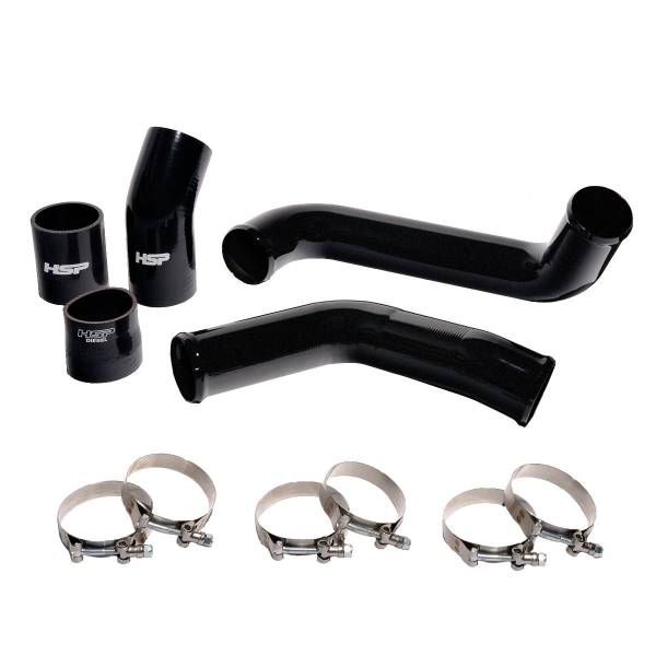 HSP Diesel - HSP Diesel 2020-2024 Chevrolet/GMC L5P Hot Side Tube-Ink Black - HSP-D-600-2-HSP-GB