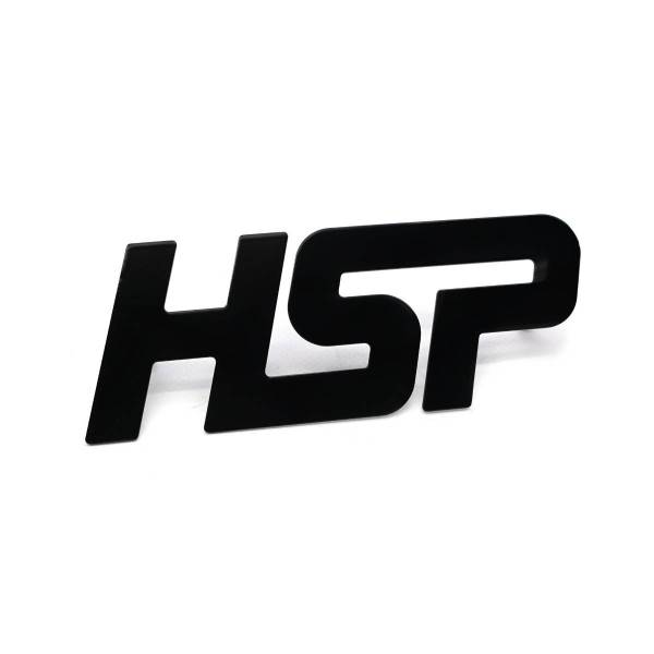 HSP Diesel - HSP Diesel Universal Grill Badge-Silk Satin Black - HSP-ACC-100-SB