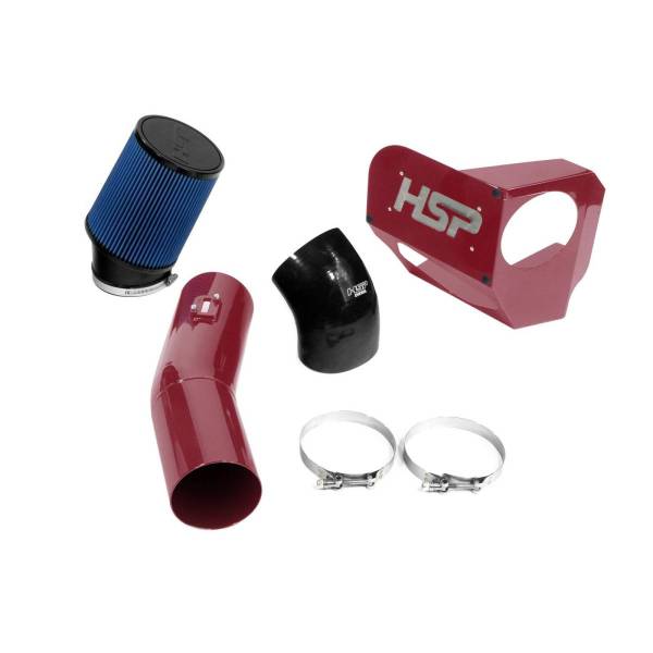 HSP Diesel - HSP Diesel Cold Air Intake For 2020-2022 Ford Powerstroke F250/350 6.7L-Illusion Cherry - HSP-P-402-3-HSP-CR