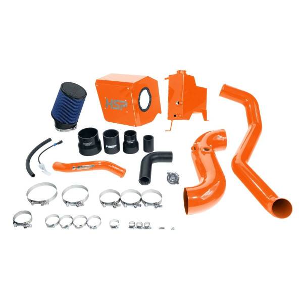 HSP Diesel - HSP Diesel Deluxe No Bridge/Cold Side Bundle Kit For 2015-2016 Chevrolet/GMC-M&M Orange - HSP-D-594-3-HSP-O