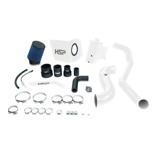 HSP Diesel - HSP Diesel Deluxe No Bridge/Cold Side Bundle Kit For 2011-2012 Chevrolet/GMC-Polar White - HSP-D-594-1-HSP-W