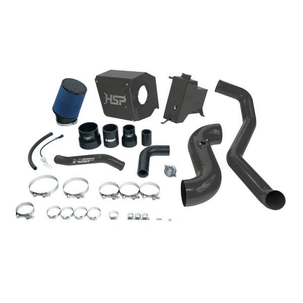 HSP Diesel - HSP Diesel Deluxe No Bridge/Cold Side Bundle Kit For 2011-2012 Chevrolet/GMC-Kingsport Grey - HSP-D-594-1-HSP-DG