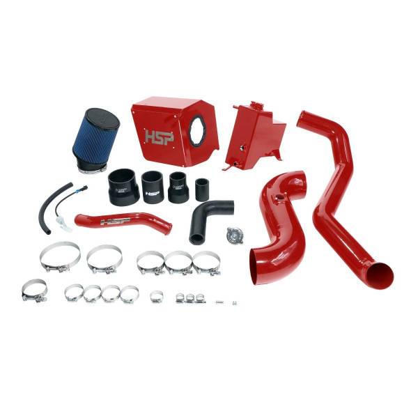 HSP Diesel - HSP Diesel Deluxe No Bridge/Cold Side Bundle Kit For 2011-2012 Chevrolet/GMC-Flag Red - HSP-D-594-1-HSP-BR