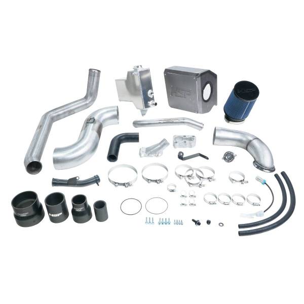 HSP Diesel - HSP Diesel Deluxe No Bridge/Cold Side Bundle Kit For 2007.5-2010 Chevrolet/GMC-Raw - HSP-D-494-HSP-RAW