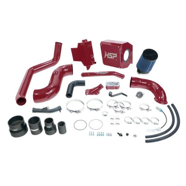 HSP Diesel - HSP Diesel Deluxe No Bridge/Cold Side Bundle Kit For 2007.5-2010 Chevrolet/GMC-Illusion Cherry - HSP-D-494-HSP-CR