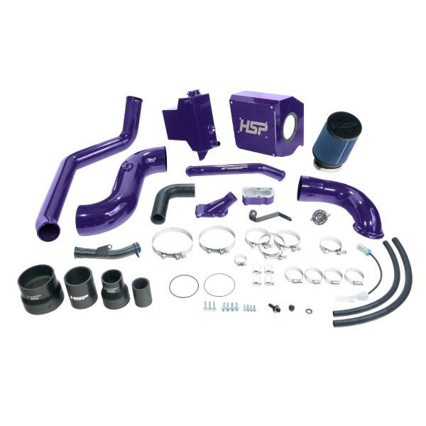 HSP Diesel - HSP Diesel Deluxe No Bridge/Cold Side Bundle Kit For 2007.5-2010 Chevrolet/GMC-Illusion Purple - HSP-D-494-HSP-CP