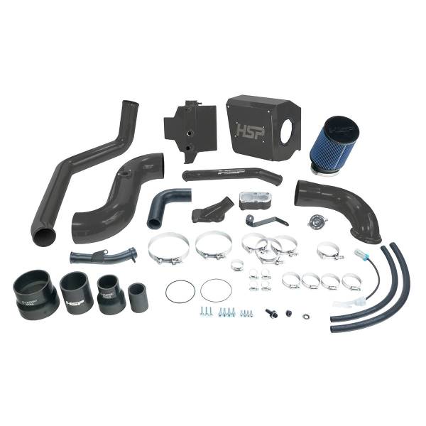 HSP Diesel - HSP Diesel Deluxe No Bridge/Cold Side Bundle Kit For 2006-2007 Chevrolet/GMC-Kingsport Grey - HSP-D-394-HSP-DG