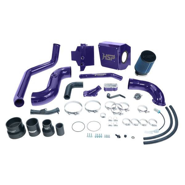 HSP Diesel - HSP Diesel Deluxe No Bridge/Cold Side Bundle Kit For 2006-2007 Chevrolet/GMC-Illusion Purple - HSP-D-394-HSP-CP