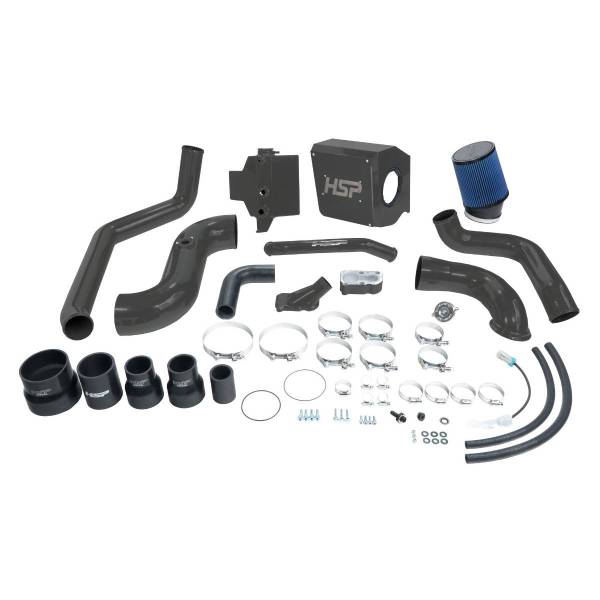 HSP Diesel - HSP Diesel Deluxe No Bridge/Cold Side Bundle Kit For 2004.5-2005 Chevrolet/GMC-Kingsport Grey - HSP-D-294-HSP-DG