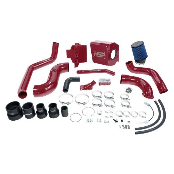 HSP Diesel - HSP Diesel Deluxe No Bridge/Cold Side Bundle Kit For 2004.5-2005 Chevrolet/GMC-Illusion Cherry - HSP-D-294-HSP-CR