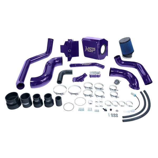 HSP Diesel - HSP Diesel Deluxe No Bridge/Cold Side Bundle Kit For 2004.5-2005 Chevrolet/GMC-Illusion Purple - HSP-D-294-HSP-CP