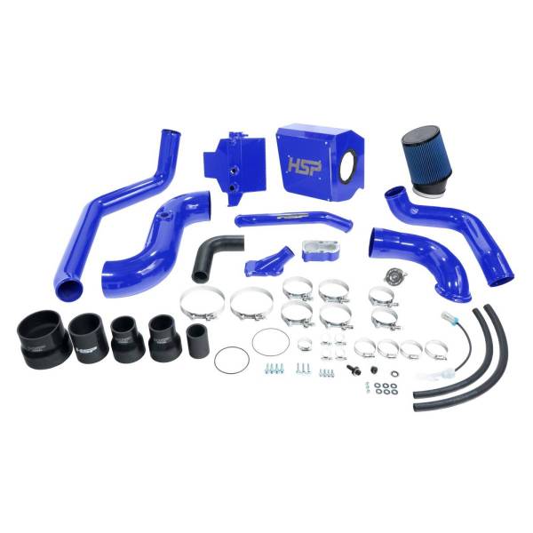 HSP Diesel - HSP Diesel Deluxe No Bridge/Cold Side Bundle Kit For 2004.5-2005 Chevrolet/GMC-Illusion Blueberry - HSP-D-294-HSP-CB