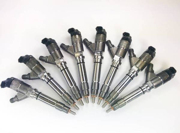 Dynomite Diesel - Dynomite Diesel Duramax 08-10 LMM Reman Injector Set 60 Percent Over - DDP.LMM-150