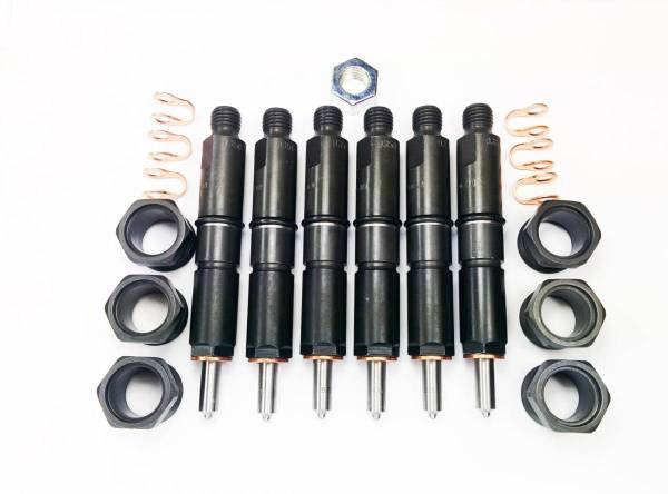 Dynomite Diesel - Dynomite Diesel Dodge 94-98 5.9L 12 Valve CUSTOM Injector Set - DDP.9498COMP