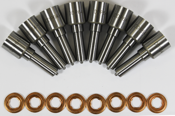 Dynomite Diesel - Dynomite Diesel Ford 6.4L Nozzle Set 30 Percent Over - DDP.NOZ-FD64-30