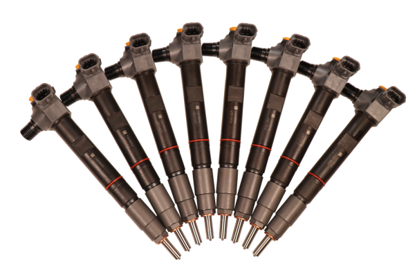 Dynomite Diesel - Dynomite Diesel 2017-Present Duramax L5P Brand New Injector Set 100HP - 25 Percent Over Stock - DDP L5P-100