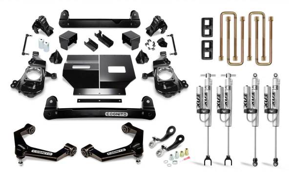 Cognito Motorsports - Cognito 4-Inch Performance Lift Kit with Fox PS 2.0 IFP Shocks for 20-22 Silverado/Sierra 2500/3500 2WD/4WD - 110-P0896