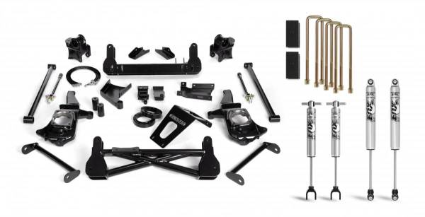 Cognito Motorsports - Cognito 7-Inch Standard Lift Kit with Fox PSMT 2.0 Shocks for 11-19 Silverado/Sierra 2500/3500 2WD/4WD Stabilitrak - 110-P0780