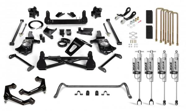 Cognito Motorsports - Cognito 7-Inch Performance Lift Kit with Fox PSRR 2.0 Shocks for 11-19 Silverado/Sierra 2500/3500 2WD/4WD - 110-P0980