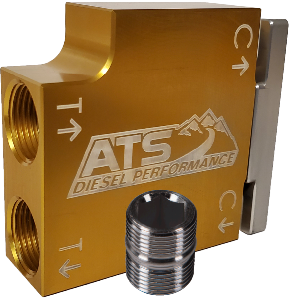 ATS Diesel Performance - ATS Diesel ATS Thermal Bypass Valve Up-Grade Fits 2019+ 6.7L Cummins W/ Billet Filter Coupler - 310-005-2464