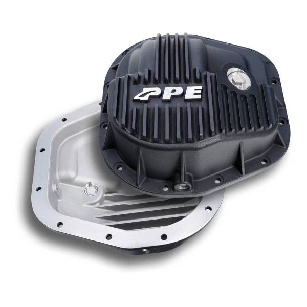 PPE Diesel - PPE Diesel Differential Cover Ford HD 10.25 Inch/10.5 Inch Curved Back Black - 338051120