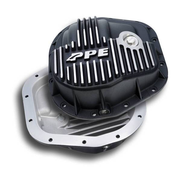 PPE Diesel - PPE Diesel Differential Cover Ford HD 10.25 Inch/10.5 Inch Curved Back Brushed - 338051110