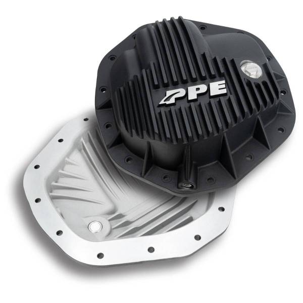 PPE Diesel - PPE Diesel 2020-2022 GM 6.6L Duramax 11.5 Inch /12 Inch -14 Heavy-Duty Cast Aluminum Rear Differential Cover Black - 138053020