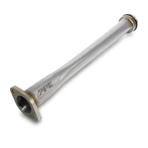 PPE Diesel - PPE Diesel 2001-2023 GM 6.6L Duramax 304 Stainless Steel Coolant Tube Pump to Oil Cooler Raw - 119030100
