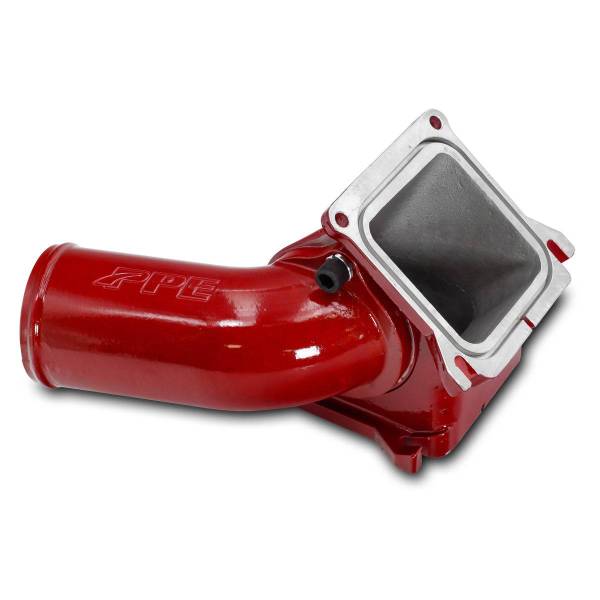 PPE Diesel - PPE Diesel 2006-2010 GM 6.6L Duramax Race High-Flow 3 inch Intake Bridge Manifold 2pc Race 06-10 Red - 115053512