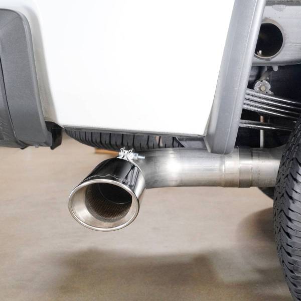 PPE Diesel - PPE Diesel 2007-2019 GM 6.6L Duramax 304 Stainless Steel Four Inch Performance Exhaust Upgrade Polished - 117020100